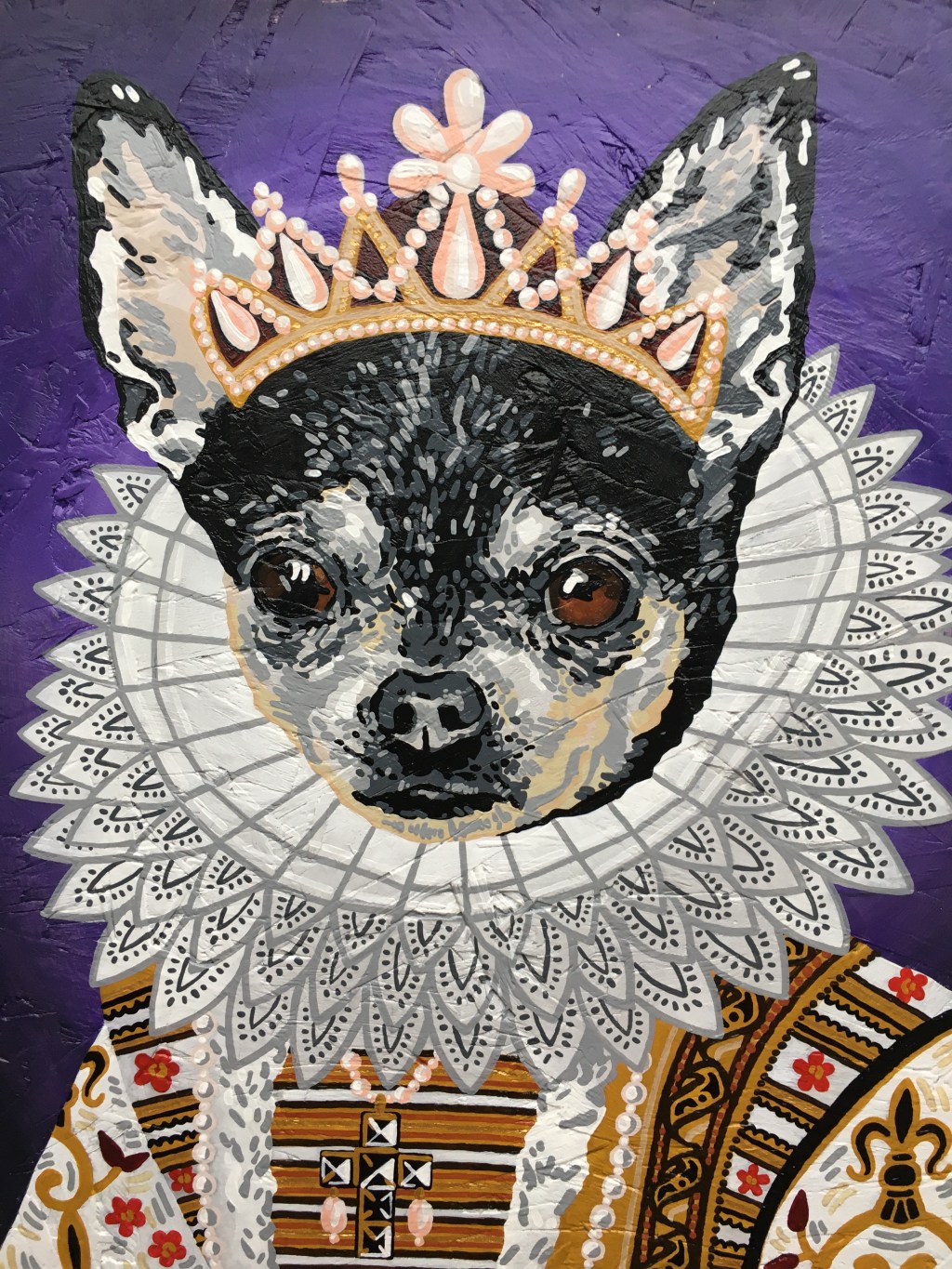 Painting ‘Lady Lou’